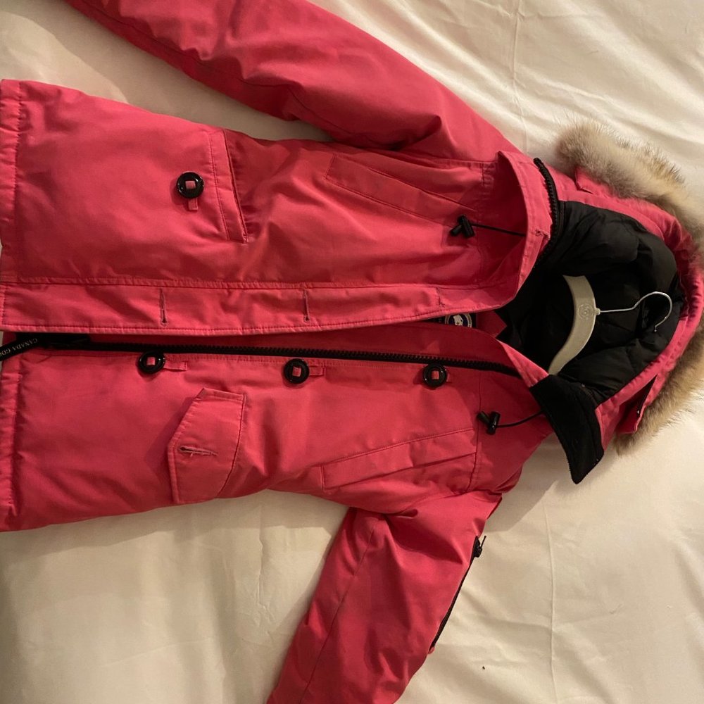 Canada Goose Montebello Pink Parka Size XXS/XS
